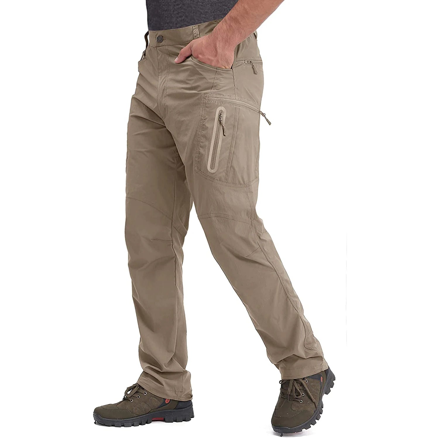 Leichte Zip Off Hose Herren