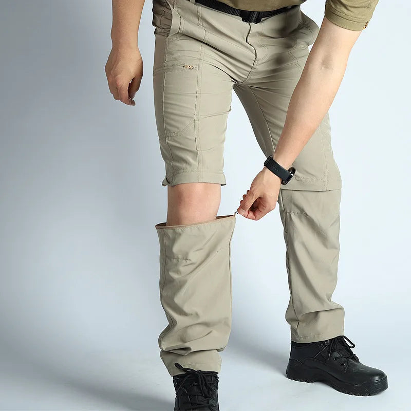 Zip Off Hose Beige