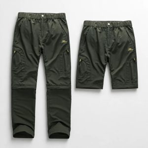 Zip Off Hose Herren Schwarz
