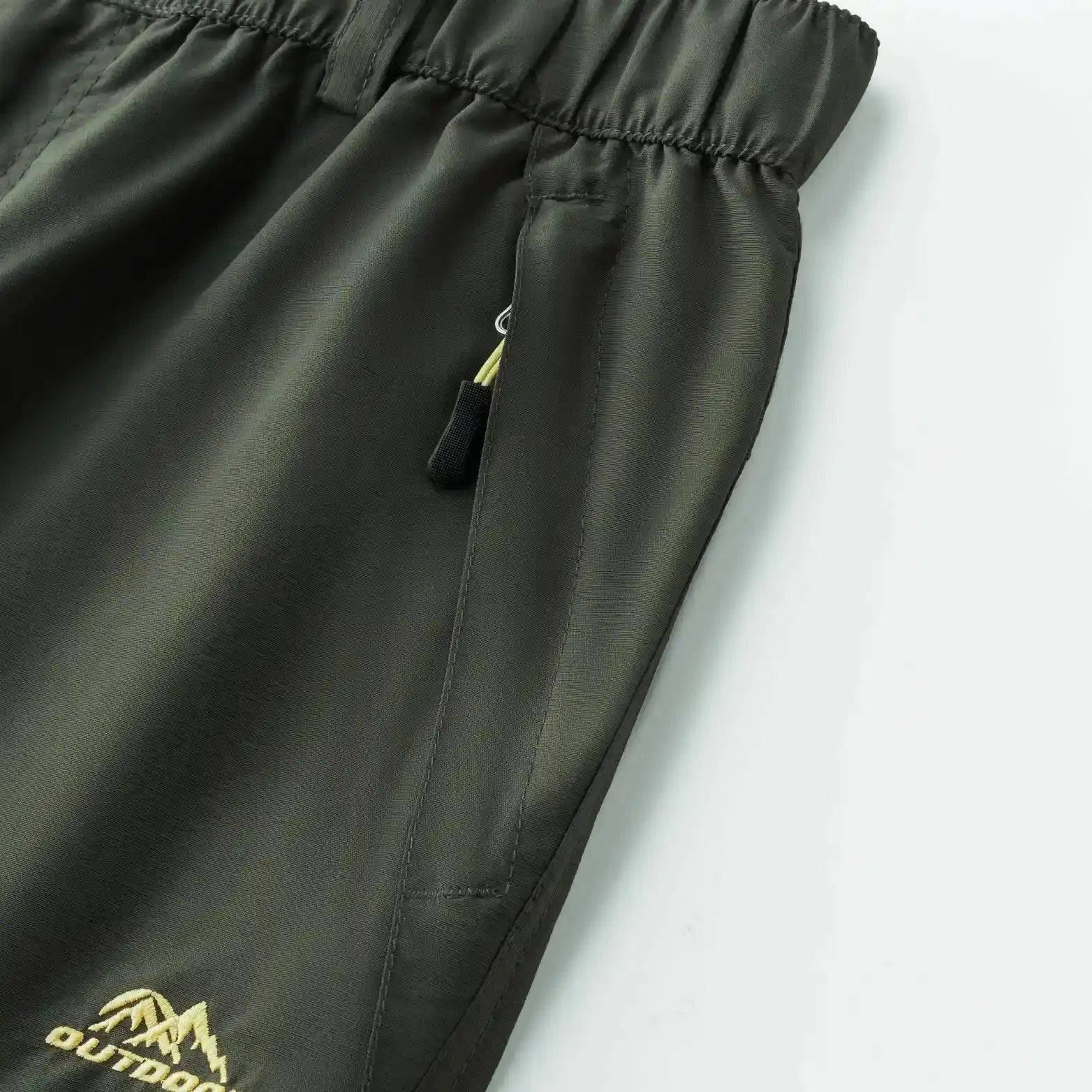 Zip Off Hose Herren Schwarz
