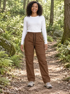 Abzipphose Damen