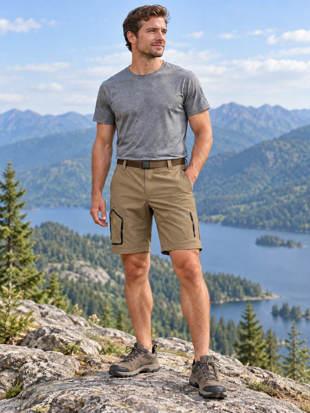 Trekking Zip Off Hose Herren