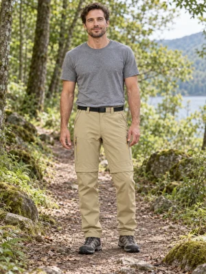 Zip Off Hose Herren Stretch